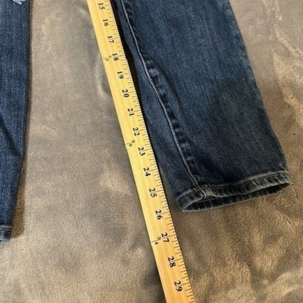 KUT from the Kloth Jeans Womens 2 Catherine High Rise Boyfriend Blue Distressed - Picture 10 of 13